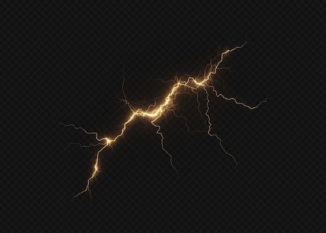 PSD lightning isolated transparency back... | Premium Psd #Freepik #psd #lightening-bolt #lighting-bolt #lightning-bolt #thunder-bolt Golden Lightning, Bookmark Art, Thunder Bolt, Bird Fashion, Lighting Bolt, Desired Reality, Lightning Bolt, Time Travel, Black Backgrounds