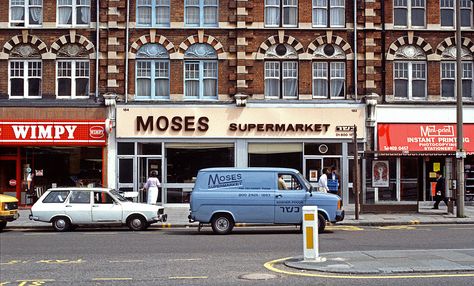 Stamford Hill 1985 Stamford Hill, Hackney London, Number Plates, East Anglia, Red Bus, The Seventies, Old London, London Photos, London Street