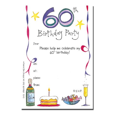 60 Birthday Invitations, Paw Patrol Birthday Invitations, 60th Birthday Party Invitations, Invitation Examples, Elmo Birthday Party, Birthday Pins, 60th Birthday Invitations, Free Printable Birthday Invitations, 60th Birthday Cards