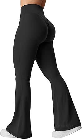 Bell Bottom Yoga Pants, Bell Bottom Leggings, Wide Leg Leggings, Flare Yoga Pants, Yoga Pants With Pockets, Flared Leggings, Gym Pants, High Waisted Flares, Black Flare