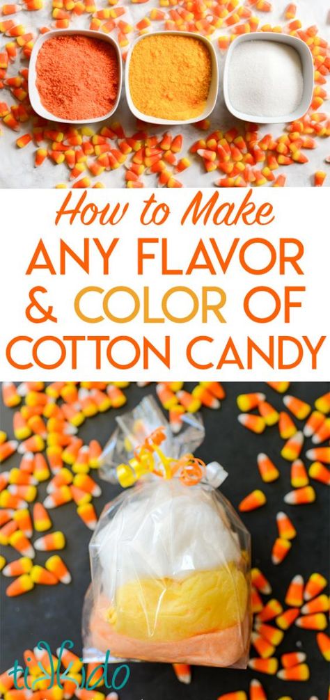 Tutorial for making gourmet cotton candy in any flavor and any color you can imagine. Easy Cotton Candy Recipe, Cotton Candy Diy How To Make, Cotton Candy Flavored Desserts, Unique Cotton Candy Ideas, Diy Cotton Candy Sugar, Cotton Candy Business, White Cotton Candy, Homemade Cotton Candy, Gourmet Cotton Candy