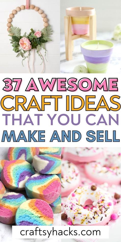 Want DIY projects to try and monetize? Here are some great DIY crafts that sell well. You will love these craft ideas to make and sell for a profit. Diy Crafts That Sell Well, Crafts To Feel Creative, Crafts That Sell Well, Kids Crafts To Sell, Crafts That Sell, Craft Fair Ideas To Sell, Crafts To Make And Sell Unique, Dandelion Paperweight, Diy Projects To Make And Sell