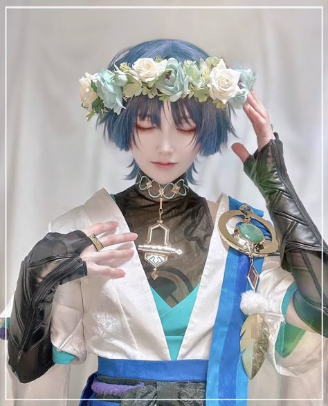 HJ on X: "https://t.co/k4yrTHujfi" / X Scara Cosplay, Wanderer Cosplay, Wanderer Scaramouche, Blue Lovk, Wanderer Art, Male Cosplay, Someone Like You, Trik Fotografi, Cute Cosplay