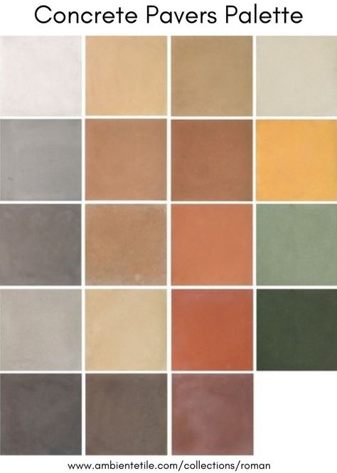 Brick Palette, Material Swatches Architecture, Concrete Colour Palette, Tile Palette, Exposed Brick Color Palette, Architecture Palette, Brick Colour Palette, Architecture Colour Palette, Concrete Color Palette