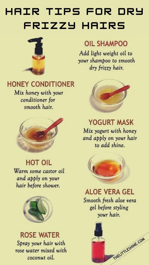 Tips For Dry Hair Remedies, Hair Mask For Dry And Fizzy Hair, How To Defrizz Hair Naturally, Natural Frizzy Hair Remedies, Dry Frizzy Hair Remedies Diy, Hair Care Tips For Dry Frizzy Hair, Why Is My Hair So Dry, Mask For Frizzy Dry Hair, Diy Hair Moisturizer For Dry Hair