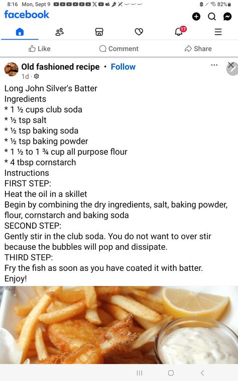 Fish Fry Batter, Best Batter For Fish, Best Fish Fry Batter, Batter For Fish And Chips, Fish Batter Recipe Easy Without Beer, Beer Batter For Fish Deep Frying, Long John Silvers Batter, Fish Batter Recipe, Battered Fish