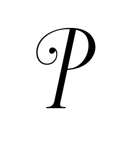 The Letter P Aesthetic, P Initial On Nails, P Initial Nails, P Tattoo Letter Design, P Wallpaper, P Alphabet, Typography Logo Inspiration, P Logo, Cursive Alphabet