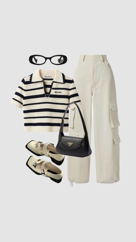 #outfitinspo #dailyoutfit #wednesdayfit #ootd #miumiu #prada #gucci Prada Looks, Miumiu Outfit, Prada Clothes, Italian Empire, Mango Shop, Cute Clothing Stores, Gucci Outfits, Casual Preppy Outfits, Casual Day Outfits