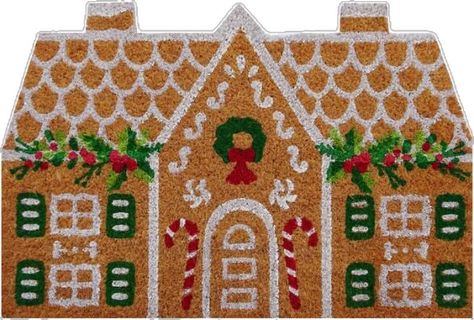 Doors Mats, Doormat Diy, Coir Rug, Christmas Doormats, Xmas Gingerbread, Diy Christmas Door, Door Mat Diy, Holiday Party Themes, Group Crafts