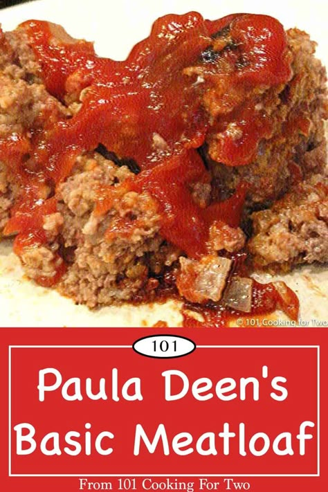 Paula Deans Meatloaf, Paula Deen Meatloaf Recipes, Meatloaf Recipes Food Network, Basic Meatloaf, Meatloaf Recipes Pioneer Woman, Homemade Meatloaf, Classic Meatloaf Recipe, Good Meatloaf Recipe, Classic Meatloaf