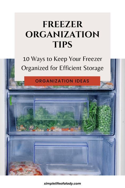 Maximize the capacity of your freezer by keeping it organized. Follow these freezer organization tips and save money on food! Organize Freezer Upright, Upright Freezer Organization Ideas, Bulk Storage Ideas, Freezer Organization Upright, Organize Freezer, Freezer Organization Ideas, Freezer Storage Bins, Save Money On Food, Craft Room Organization Diy