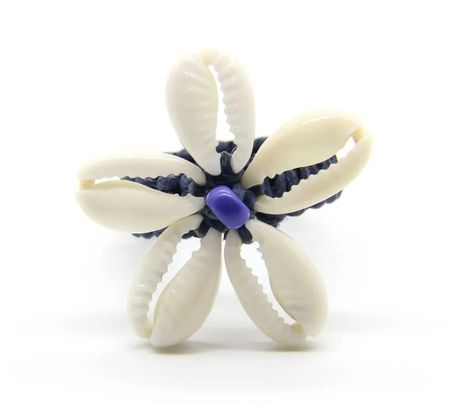 Shell Jewellery, Beach Jewellery, Uk Beaches, Cowrie Shells, Cowrie Shell, Shell Jewelry, Holiday Jewelry, Flower Ring, Beach Jewelry