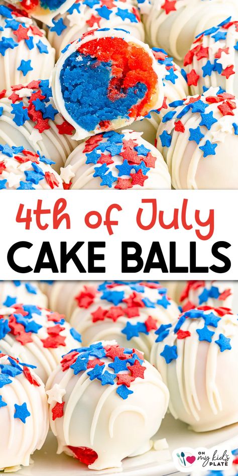 Easy 4th If July Deserts, Fourth Of July Treats, Patriotic Cakes, Red White Blue Cake, Fourth Of July Cake, Red White And Blue Cake, Dessert List, Blue Recipes, 4th July Food