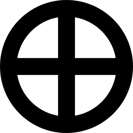 Ancient Symbols Of Power, Solar Cross, History Symbol, Prehistoric Period, Earth Symbols, Greek Symbol, Pagan Symbols, Wiccan Symbols, Old Symbols