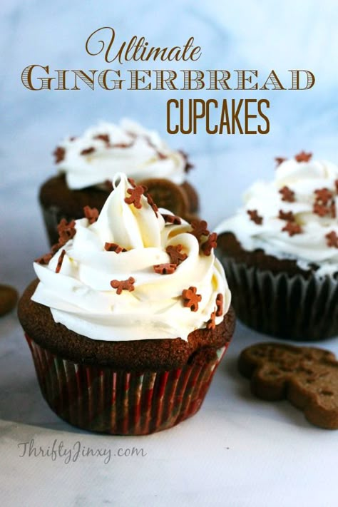 Whipped Cream Cheese Frosting, Savory Cakes, Gingerbread Cupcakes, Dessert Party, Gingerbread Recipe, Delicious Cream, Gingerbread Cake, Whipped Cream Cheese, Cupcakes Recipe