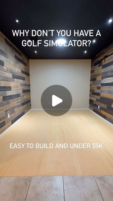 iGolfReviews on Instagram: "EDITOR CHOICE REVIEW: @carlsplacediygolf DIY Golf Simulator - Check out the best investment you can make in your house and your game.  Enjoy indoor golf for under $5k.  LINK IN BIO  #golf #golfsimulator #indoorgolf #carlsplacediygolf #golfislife #igolf #igolfreviews #carlsplace" Man Cave Golf Theme, Golf Shed Simulator, Basement Golf Room, Shipping Container Golf Simulator, Diy Indoor Golf Simulator, At Home Golf Simulator, Hidden Golf Simulator, In Home Golf Simulator, Man Cave Golf Simulator