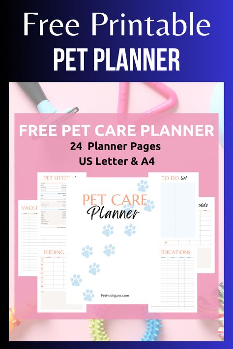 free pet planner printables Pet Care Printables, Pet Care Planner, Pet Planner, Binder Printables Free, Printables Free, Holiday Calendar, Pet Car, Planner Printables Free, Planner Printables