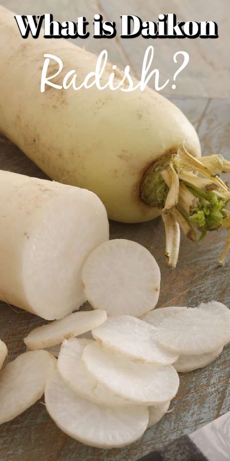 Dicon Radish Recipes, Diakon Radish Recipes, What To Do With Radishes, Dicon Radish, Daikon Radish Recipes, White Radish Recipes, Diakon Radish, Vegetables Pizza, Daikon Recipe