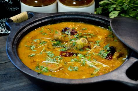 Dal Gosht Dal Gosht Recipe, Palak Gosht, Gosht Recipe, Recipes Meat, Lunch Party, Slow Cooked Meat, Red Chili Powder, Red Lentil, Cooking Together