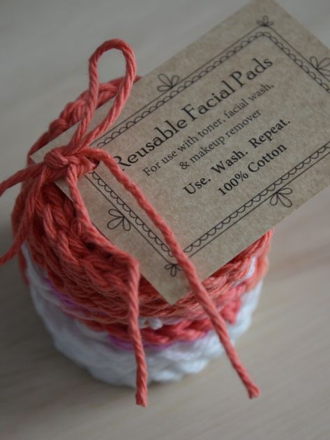 Coastal Crochet, Crochet Labels, Crochet Scrubbies, Face Scrubbies, Lush Products, Face Creams, Homemade Facials, Aging Face, Crochet Dishcloth