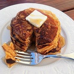 Butterscotch Pudding Pancakes - Allrecipes.com #MyAllrecipes #AllrecipesAllstars #AllrecipesFaceless Pudding Pancakes, Cinnamon Rolls From Scratch, Pumpkin Pancake Recipe, Egg Waffle, Pudding Flavors, Best Banana Pudding, Lime Cake, Butterscotch Pudding, Food Wishes