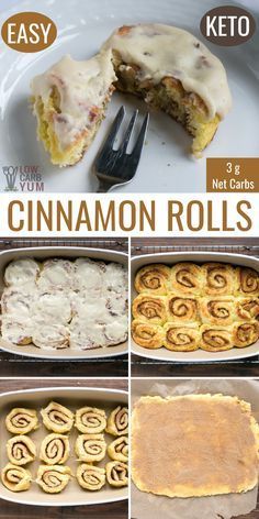 Recipes Using Coconut Flour, Keto Cakes, Fathead Dough, Keto Cinnamon, Keto Baking, Keto Cinnamon Rolls, Postre Keto, Keto Sweets, Low Carb Sweets