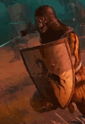 Gwent Gwent Card GIF - Gwent GwentCard NorthernRealms - Discover & Share GIFs Undead Knight, Witcher Monsters, Undead Warrior, Skeleton Warrior, Witcher Art, 다크 판타지, Fantasy Monster, The Revenant, Fantasy Concept Art