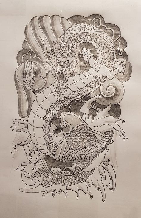 Koi Into Dragon Tattoo, Dragon And Coy Fish Tattoo, Koi Fish Turning Into Dragon Tattoo, Koi Fish Into Dragon Tattoo, Koi And Dragon Tattoo Sleeve, Koi Fish To Dragon Tattoo, Koi Fish Dragon Tattoo Sleeve, Japanese Dragon And Koi Fish Tattoo, Tiger And Koi Fish Tattoo