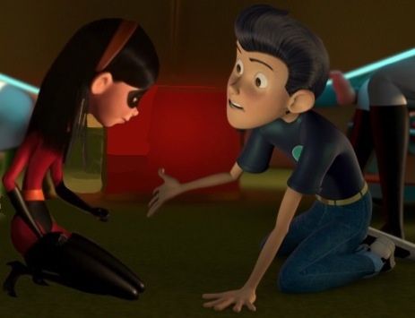 Violet and Wilbur Wilbur Robinson, Meet The Robinsons, The Robinsons, Violet Parr, Meet The Robinson, Princess Movies, Nickelodeon Cartoons, Disney Crossovers, Disney Couples