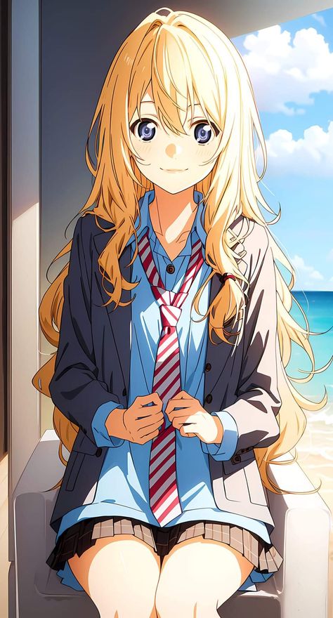 Kaori Miyazono Wallpaper, Kaori Wallpaper, Your Lie In April Kaori, Itachi Uchiha Live Wallpapers, Kaori Miyazono, Golden Time, Anime Lock Screen Wallpapers, Japanese Animated Movies, Your Lie In April