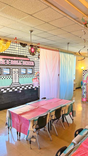 Diner Classroom Theme, Classroom Makeover, Classroom Transformation, Male Teacher, Teacher Jokes, School Memories, Primary Teachers, Room Transformation, Tear Down