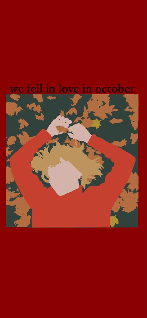 We Fell In Love In October Poster, We Fell In Love In October Drawing, We Fell In Love In October Aesthetic Wallpaper, Girl In Red We Fell In Love In October, We Fell In Love In October Wallpaper, Girl In Red Album Cover, We Fell In Love In October, Girl In Red Wallpaper, Lesbian Wallpaper