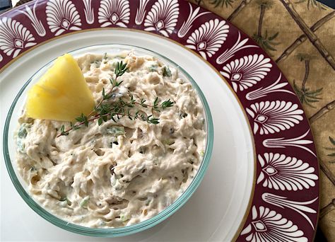 Smoked Mackerel Dip, Smoked Fish Dip Recipe Florida, Smoked Mahi Mahi, Fish Brine Recipe, Planter Screen, Fish Dip Recipe, Smoked Pineapple, Fish Dip, Basic Brine