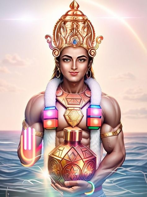 #Hinduism #Samudramanthan #Amrit Samudra Manthan, Diwali 2024, Morning Workout Routine, Vishnu Wallpapers, Ancient History Facts, Shiva Painting, Lord Vishnu Wallpapers, Cosmic Art, Hindu Mythology