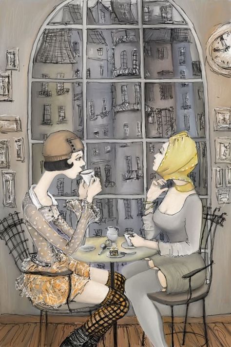 Coffee Mood, Tea Illustration, Cuppa Tea, Cafe Art, Tea Art, Coffee Cafe, Coffee Love, Coffee Art, Magazine Covers