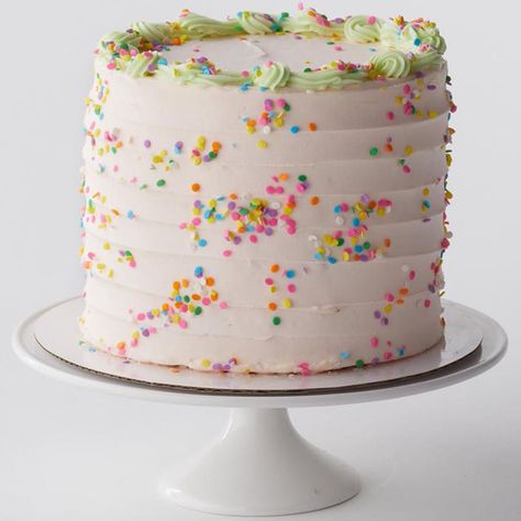 6" Confetti Cake by Magnolia Bakery - Goldbelly Magnolia Bakery Cake, Magnolia Cake, Fluffy Layers, Pastel Confetti, Magnolia Bakery Banana Pudding, Taylor Swift Cake, Bridesmaid Updo, Magnolia Bakery, Gourmet Cakes