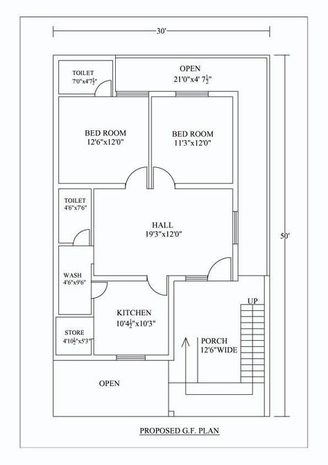 40 60 House Plans, 40x60 House Plans, Town House Plans, 3 Bedroom House Plans, House Plan Ideas, Haidar Ali, 30x50 House Plans, 20x30 House Plans, Square House Plans