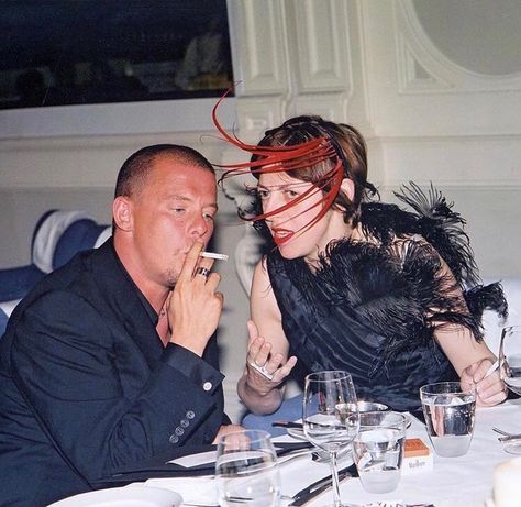 Isabella Blow & Alexander McQueen Isabella Blow, Fashion Inspiration Design, Fascinator, Alexander Mcqueen, Alexander, A Place, Foundation, Style Inspiration, Tumblr