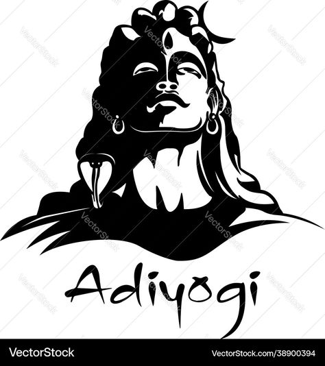 Mahadev Png Images, Mahadev Art, Adiyogi Shiva, Beautiful Calligraphy, Download Background, Art Download, Art Background, Shiva, Black Backgrounds