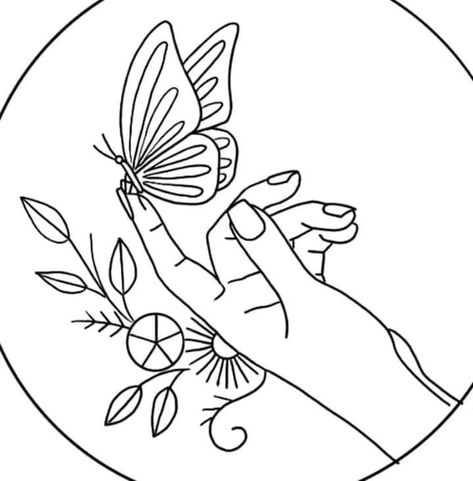 Flower Pattern Embroidery Templates, Simple Embroidery Designs Drawings, Embroidered Canvas Art, Embroidery Hoop Art Diy, Embroidery Stitches Beginner, Hand Embroidery Patterns Free, Digital Embroidery Patterns, Embroidery Template, Hand Embroidery Patterns Flowers