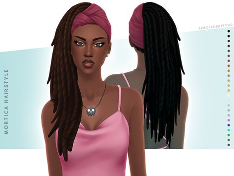 Sims 4 African Cc, Personality Ideas, Sims 4 Black Hair, Sims 4 Dresses, Ethnic Hairstyles, Sims 4 Toddler, Sims Hair, Best Sims, Afro Hair