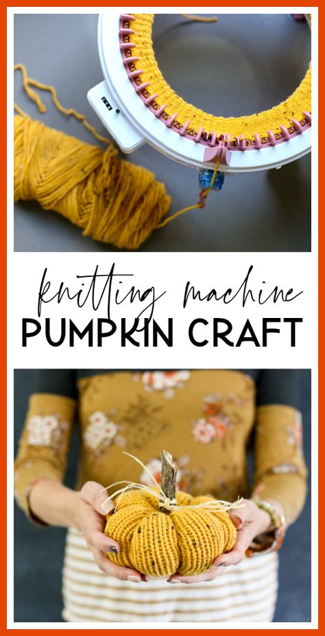 How to make a Knit Pumpkin Knitting Machine Hat Free Pattern, Halloween Knitting Machine, Loom Knit Pumpkins Free Pattern, Knitting Machine Pumpkin Pattern, Knitting Machine Fingerless Gloves, Addi Machine Patterns, Knit A Pumpkin On Straight Needles, Knitting Machine Bee Pattern, Diy Knitting Machine