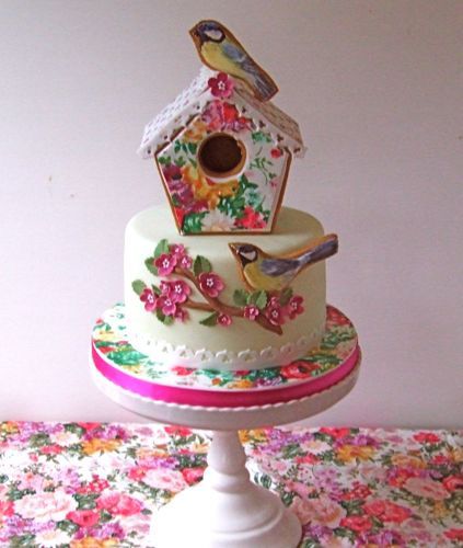 . Feather Cake, Pink Cake Box, Specialty Cake, Bird Cakes, Edible Icing Sheets, House Cake, Gingerbread Cake, Painted Cakes, Iced Cookies