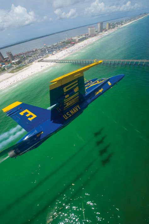 An Insider's Guide to the Blue Angels Pensacola Beach Air Show | Visit Pensacola Blue Angels Air Show, Tomcat F14, Jet Fighter Pilot, Air Fighter, Pensacola Beach, Aviation Photography, Travel Humor, Fighter Pilot, Blue Angels