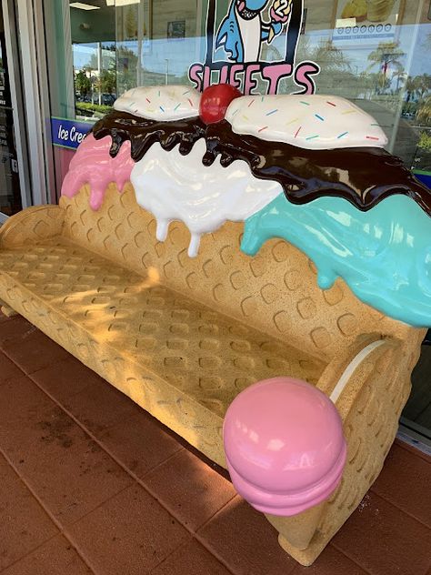 Ice Cream Chairs, Milkshake Shop, Ice Cream Shoppe, Amazon Gift Card Giveaway, Paper Crafts Magazine, Candy Cakes, Ice Cream Parlor, Amazon Gift Card, Roadside Attractions