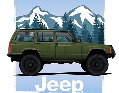 Check out new work on my @Behance profile: "Jeep Cherokee XJ" http://be.net/gallery/95537393/Jeep-Cherokee-XJ Jeep Xj Overland, Jeep Inspiration, Cherokee Art, Canvas Magnets, Dream Cars Range Rovers, Jeep Zj, Jeep Pickup Truck, Jeep Stickers, Old Jeep