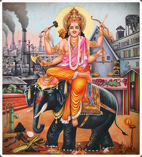 Biswakarma Photo, Vishwakarma God Murti, Biswakarma God Murti, Vishwakarma God, Lord Vishwakarma, भारतीय इतिहास, Vishwakarma Puja, Good Images, Saraswati Goddess