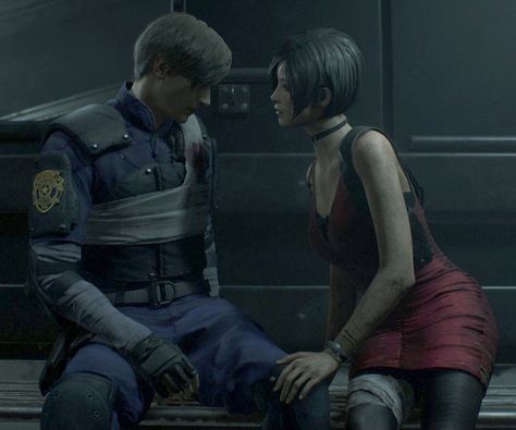 ada leon aeon icon Matching Pfps Resident Evil, Silent Hill Matching Pfp, Matching Resident Evil Pfp, Resident Evil Matching Pfp, Ps2 Horror, Ada Wong Leon, Resident Evil 1, Ada Resident Evil, Evil Games