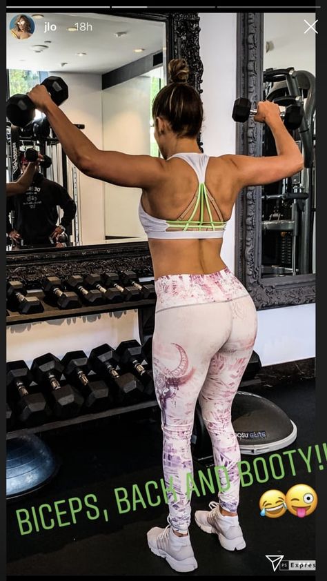 Jennifer Lopez Workout, Tight Workout, Jennifer Lopez Body, Barbell Hip Thrust, Total Body Toning, Jlo Style, Improve Self Confidence, Jenny From The Block, Sculpted Arms