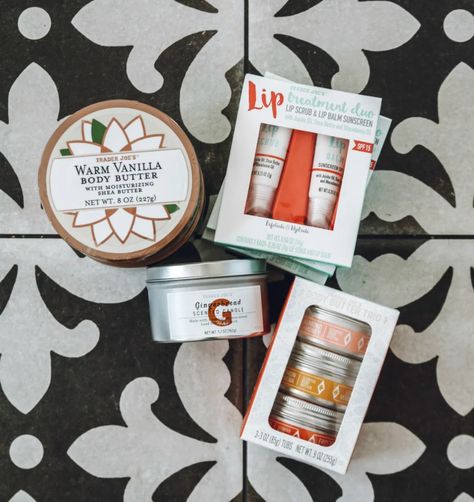 Trader Joe's Christmas Shopping List! - Nesting With Grace Trader Joe's Shopping List, Trader Joes Shopping List, Vanilla Body Butter, Christmas Hostess Gifts, Nesting With Grace, Christmas Shopping List, Personalized Wood Signs, Christmas Baskets, Christmas Favorites